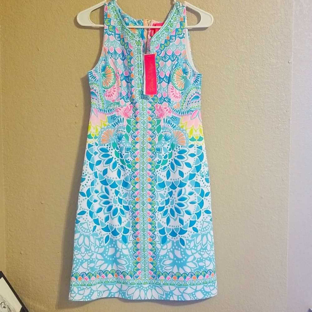 Lilly pulitzer shift dress size 0